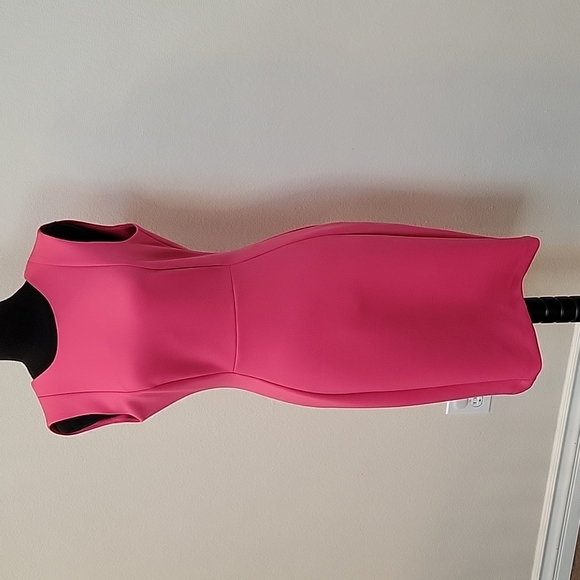 Calvin Klein Hot Pink Dress Size 6 - Picture 1 of 16